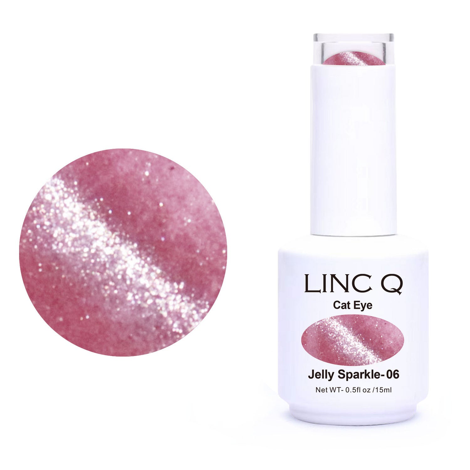 Linc Q Jelly Sparkle Cat Eye Gel 0.5 fl oz #06 89533