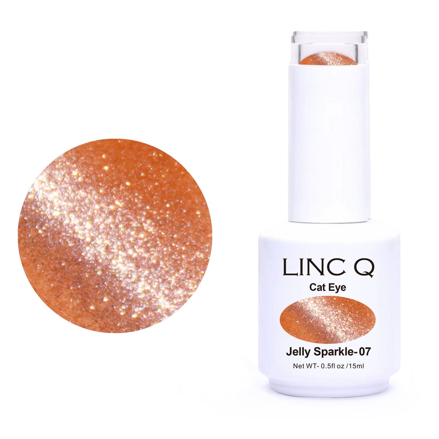 Linc Q Jelly Sparkle Cat Eye Gel 0.5 fl oz #07 89534