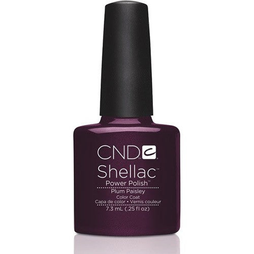 CND Shellac Plum Paisley 0.25 fl oz/7.3ml - 92014
