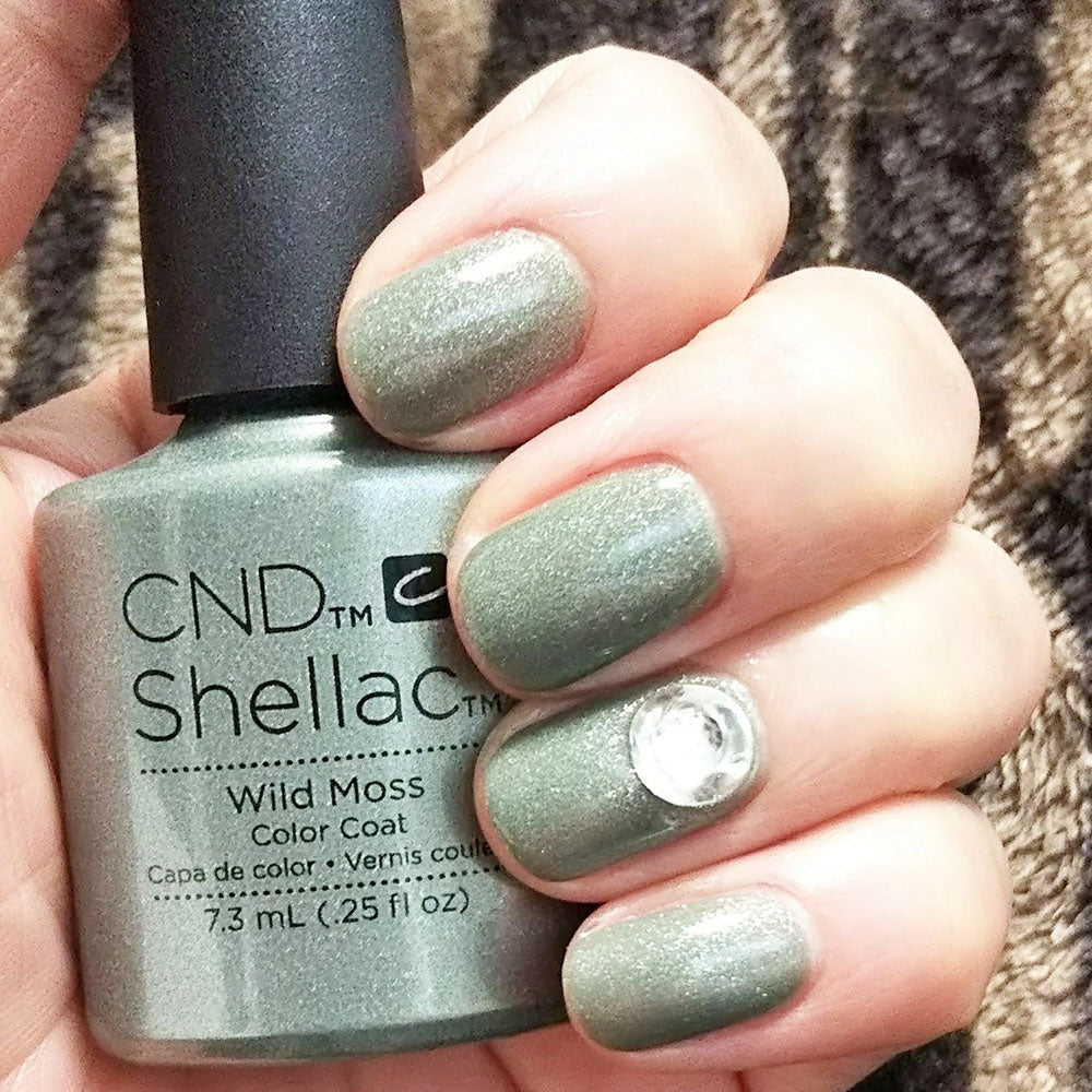 CND Shellac Wild Moss 0.25 fl oz / 7.3 ml - 90779