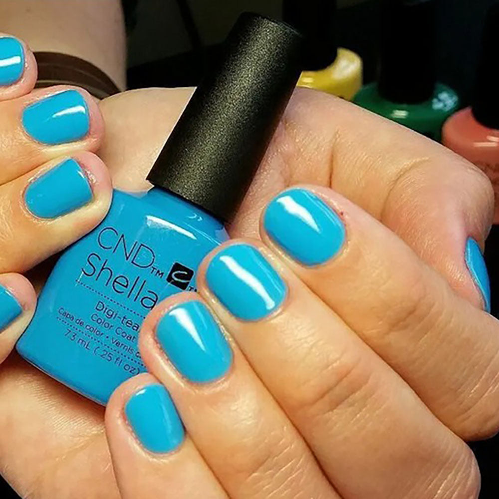 CND Shellac Digi-Teal 0.25 fl oz / 7.3 ml - 91167