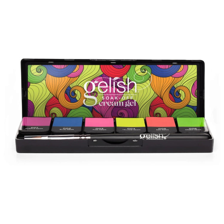 Gelish Solid Cream Gel Polish Palette Neon & On & On 1121805