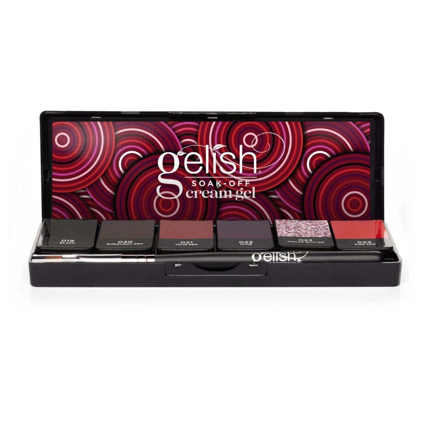 Gelish Solid Cream Gel Polish Palette Getting Reddy 1121808
