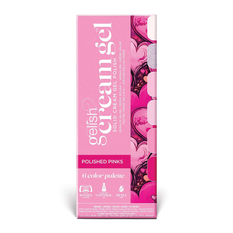 Gelish Solid Cream Gel Polish Palette Polished Pinks 1121821