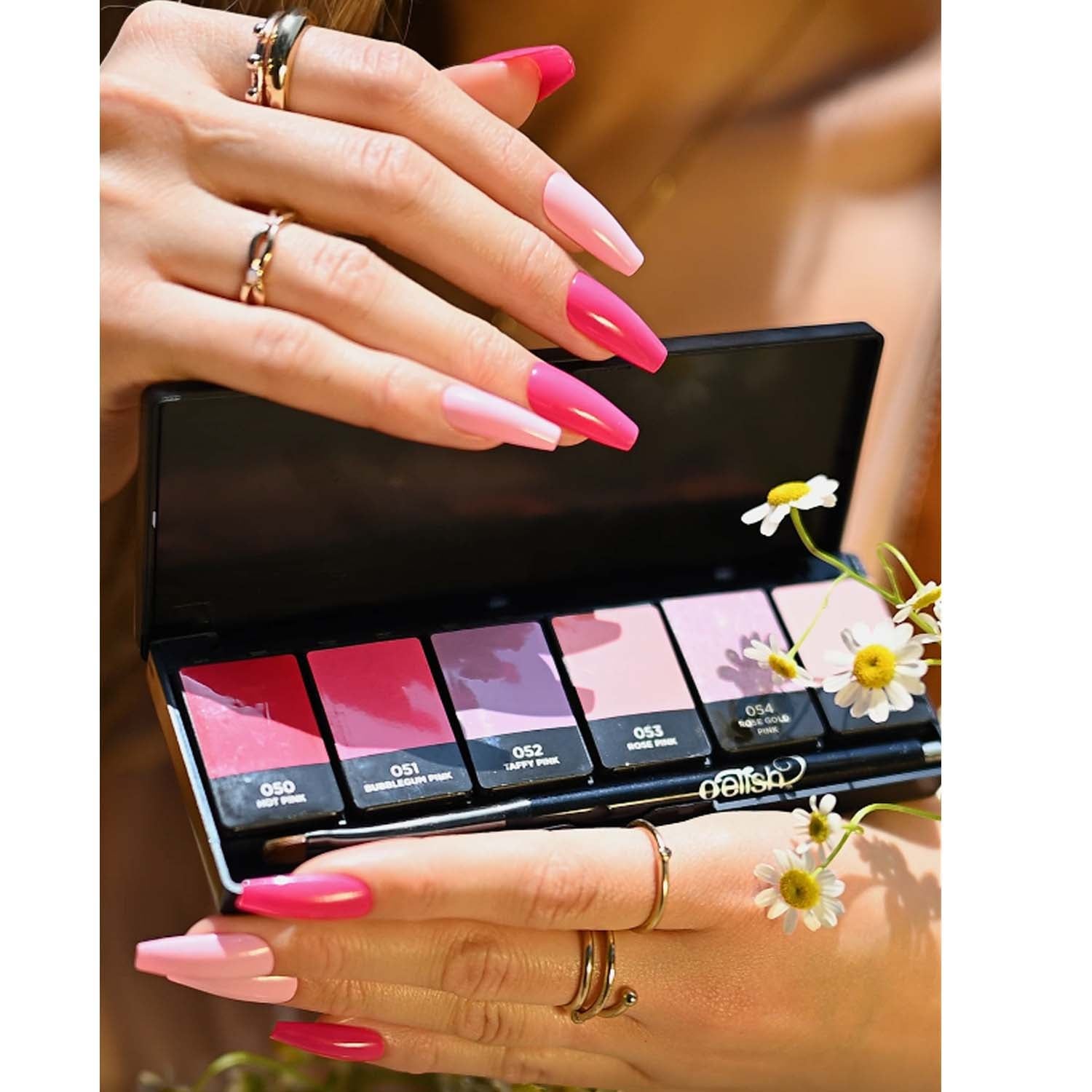 Gelish Solid Cream Gel Polish Palette Polished Pinks 1121821