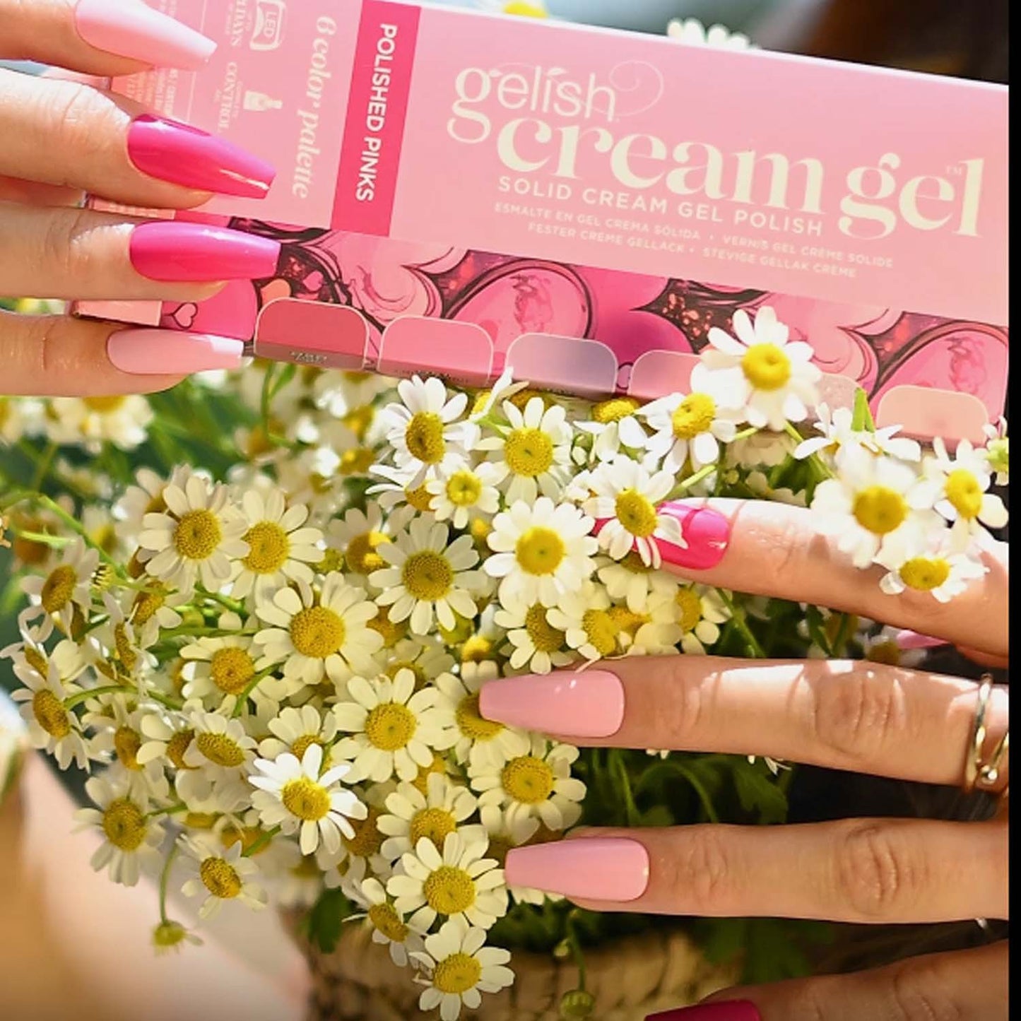 Gelish Solid Cream Gel Polish Palette Polished Pinks 1121821