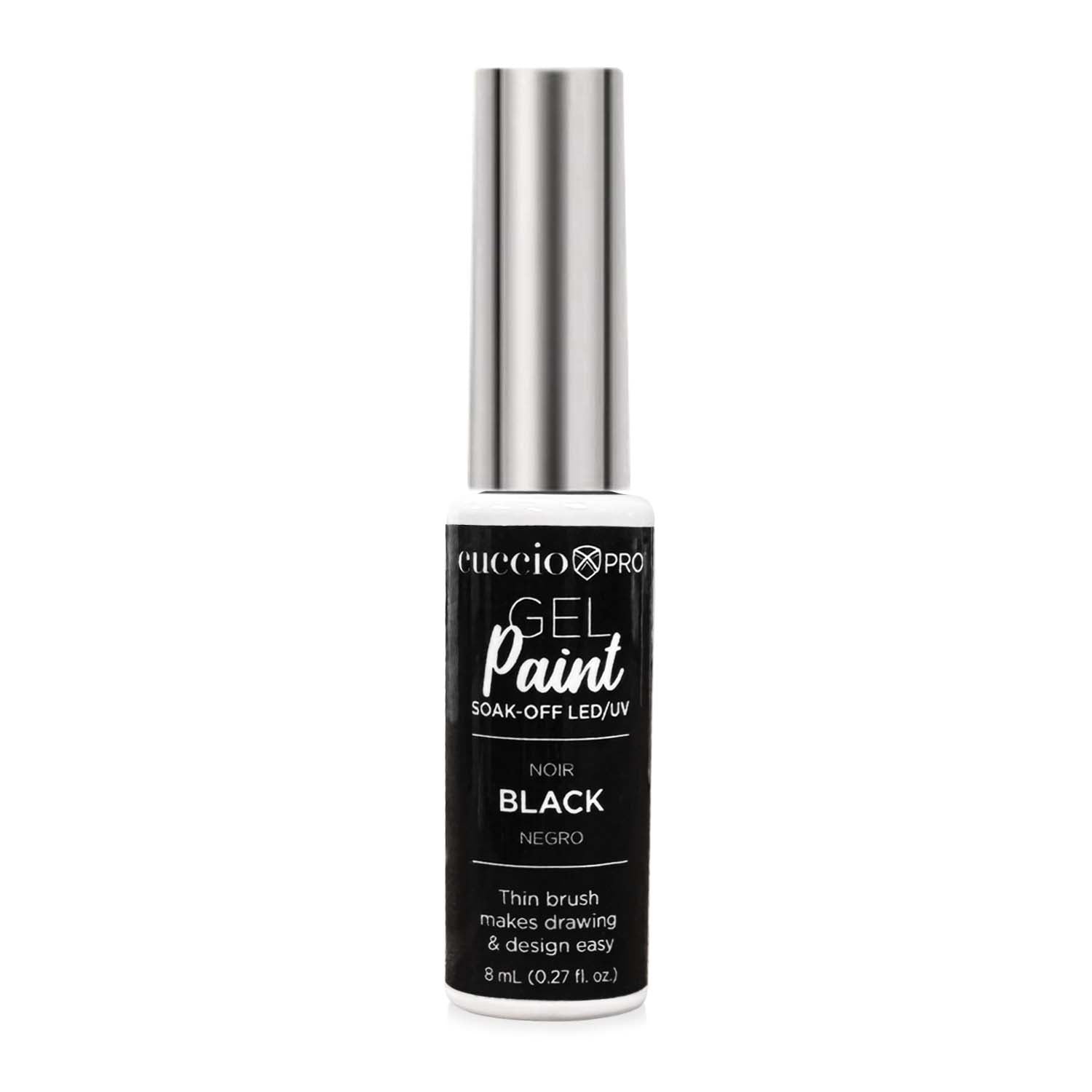 Cuccio Pro Gel Paint Soak-off LED/UV Black 96987