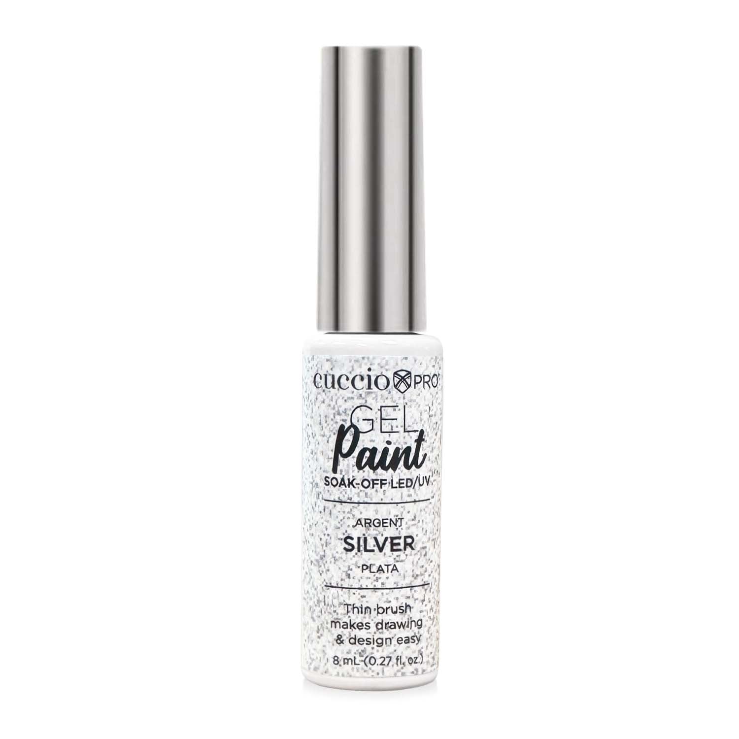 Cuccio Pro Gel Paint Soak-off LED/UV Silver 96990