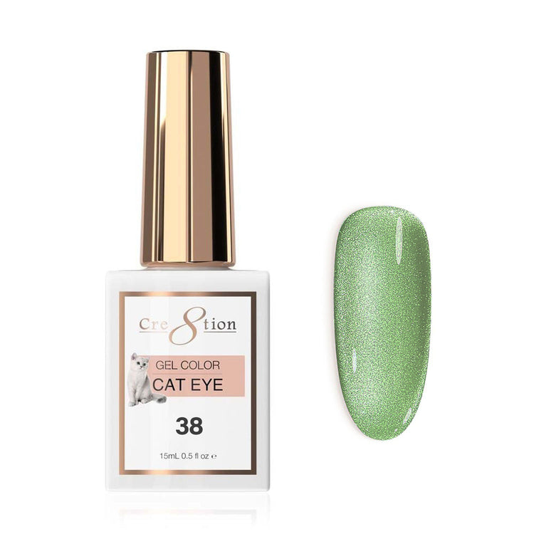 Cre8tion Cat Eye Soda Crystal Soak Off Gel 0.5 oz #38 1825