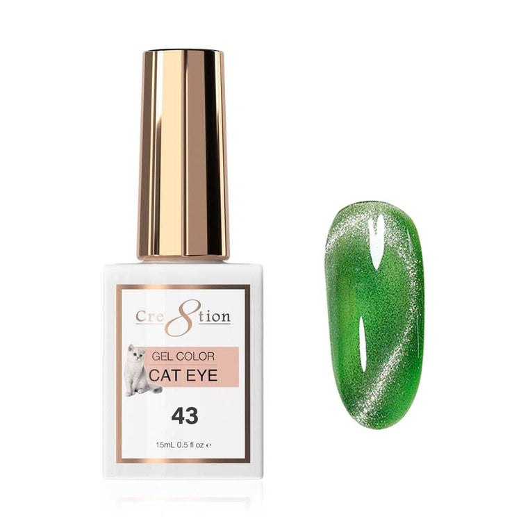 Cre8tion Cat Eye Soda Crystal Soak Off Gel 0.5 oz #43 1830