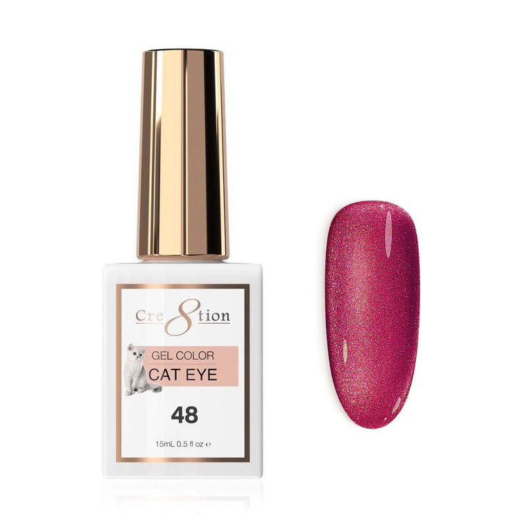 Cre8tion Cat Eye Soda Crystal Soak Off Gel 0.5 oz #48 1835
