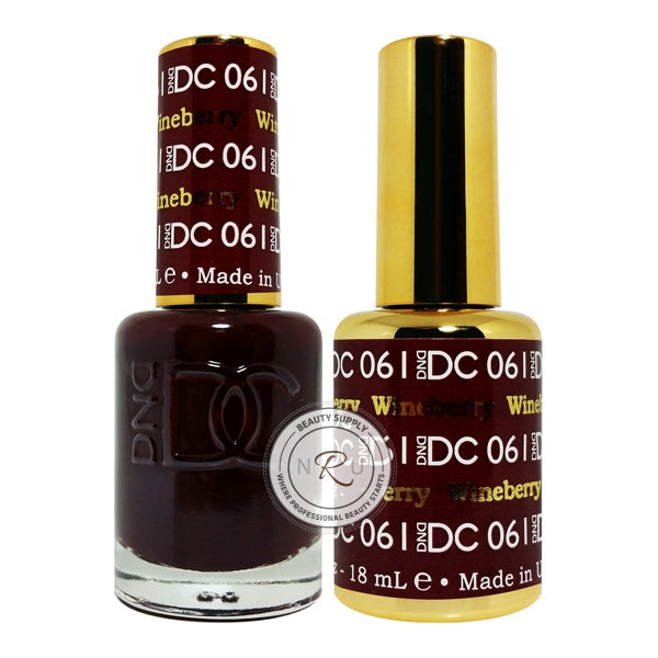 Daisy Soak Off Gel - Wineberry - DC061