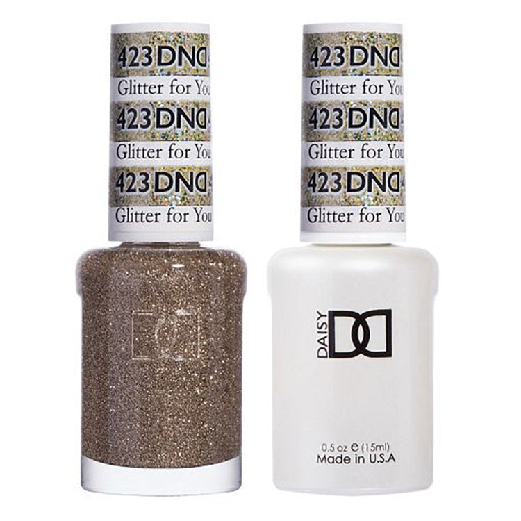 Daisy DND423 Soak Off Gel All In One Set - Glitter For You