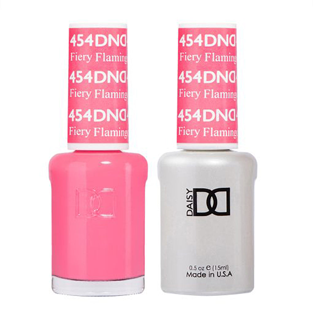 Daisy DND454 Soak Off Gel All In One Set - Fiery Flamingo