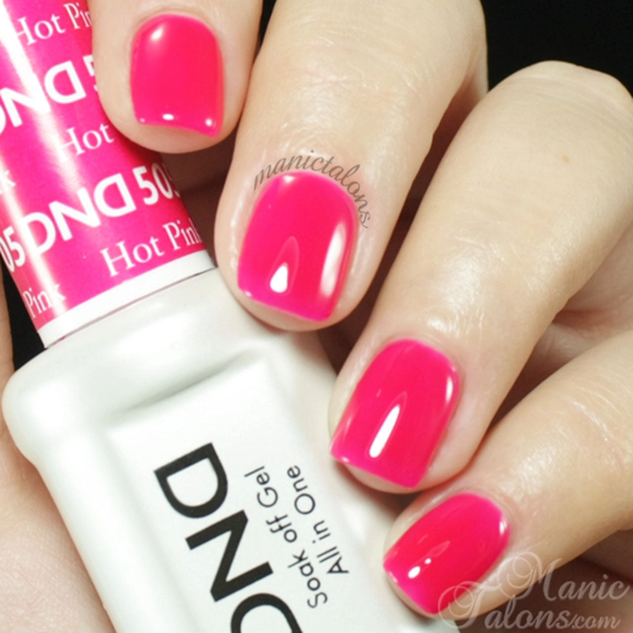 Daisy DND505 Soak Off Gel All In One Set - Hot Pink
