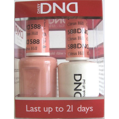 Daisy DND588 Soak Off Gel All In One Set - Citrus Hill