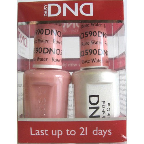 Daisy DND590 Soak Off Gel All In One Set - Rose Water