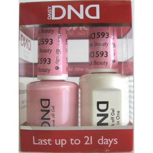 Daisy DND593 Soak Off Gel All In One Set - Pink Beauty