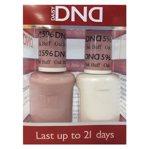 Daisy DND596 Soak Off Gel All In One Set - Oak Buff