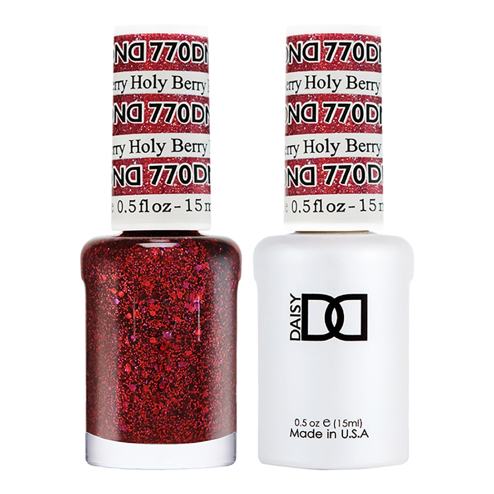 Daisy Soak Off Gel All In One Set - Holy Berry DND770