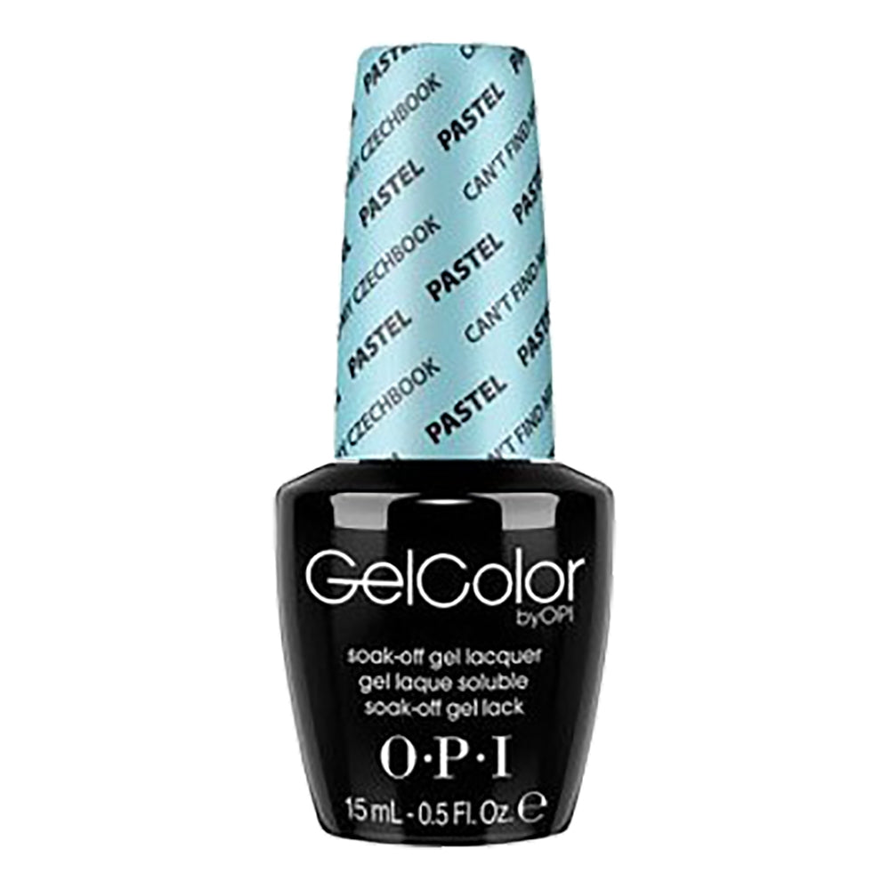 OPI Gelcolor Pastel Can't Find My Czechbook 0.5 floz. GC 101