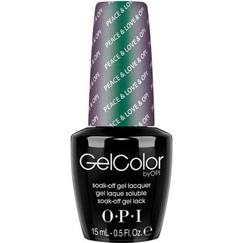 OPI Gelcolor Peace & Love & OPI 0.5 oz. GC F56