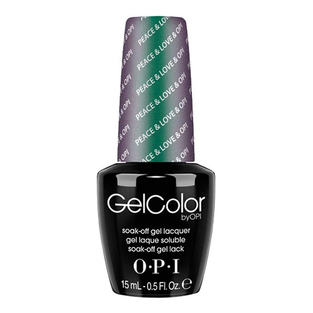 OPI Gelcolor Peace & Love & OPI 0.5 oz. GC F56