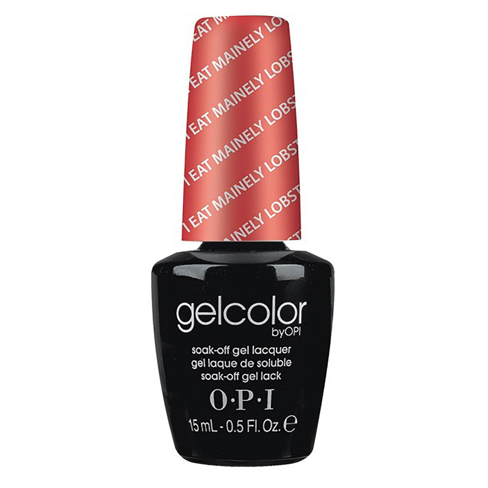 OPI Gelcolor I Eat Mainely Lobster 0.5 floz GC T30