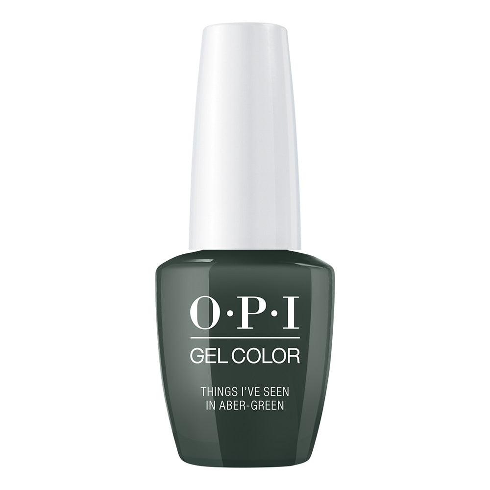 OPI Gelcolor Things I've Seen In Aber-Green 0.5 oz GC U15
