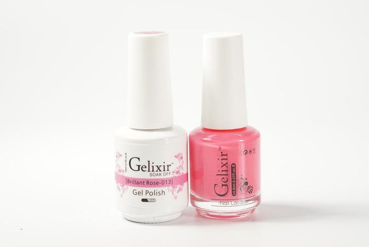 Gelixir Soak Off Gel All In One Set - Brillant Rose GX013