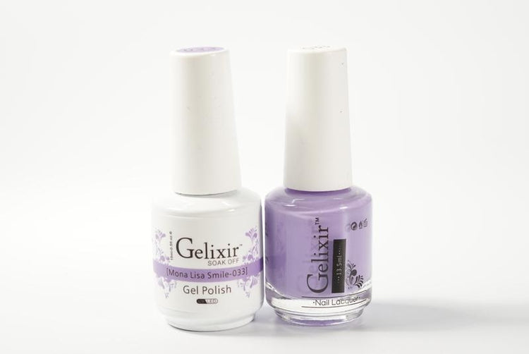 Gelixir Soak Off Gel All In One Set - Mona Lisa Smile GX033