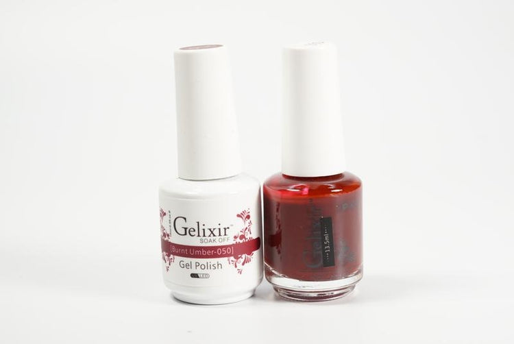 Gelixir Soak Off Gel All In One Set - Burnt Umber GX050