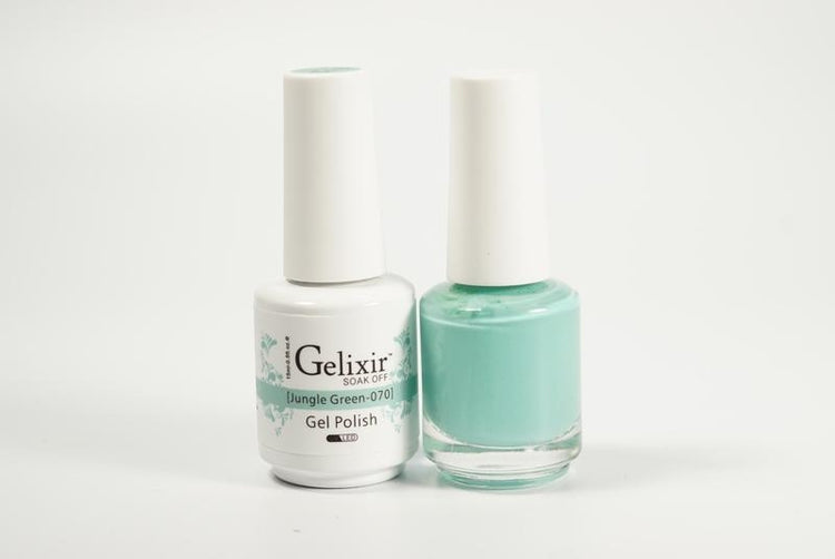 Gelixir Soak Off Gel All In One Set - Jungle Green GX070
