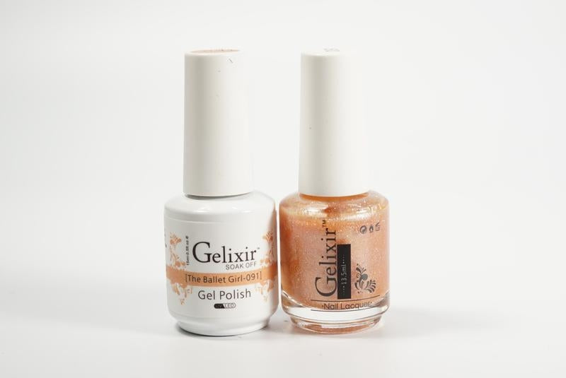 Gelixir Soak Off Gel All In One Set - The Ballet Girl GX091