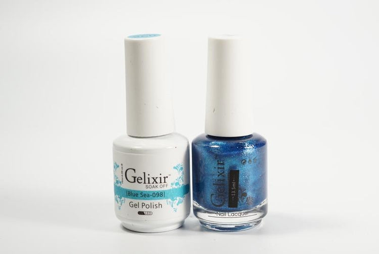 Gelixir Soak Off Gel All In One Set- Blue Sea GX098
