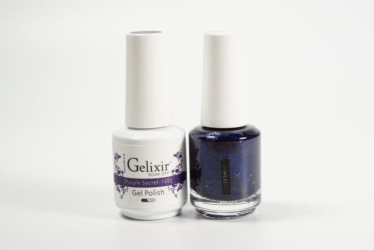 Gelixir Soak Off Gel All In One Set - Purple Secret GX100
