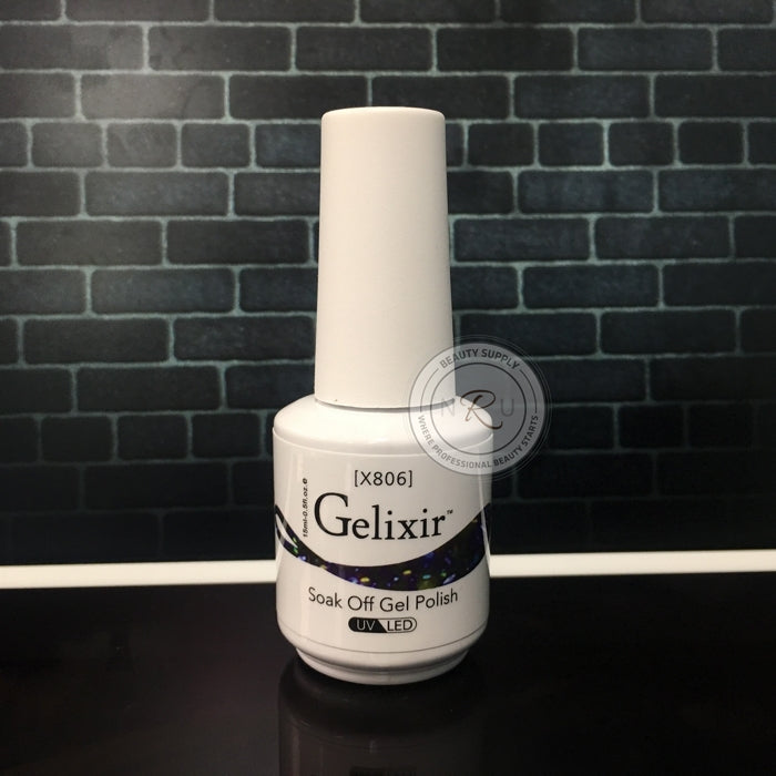Gelixir Soak Off Gel Polish UV/LED 0.5 fl oz / 15ml - X806