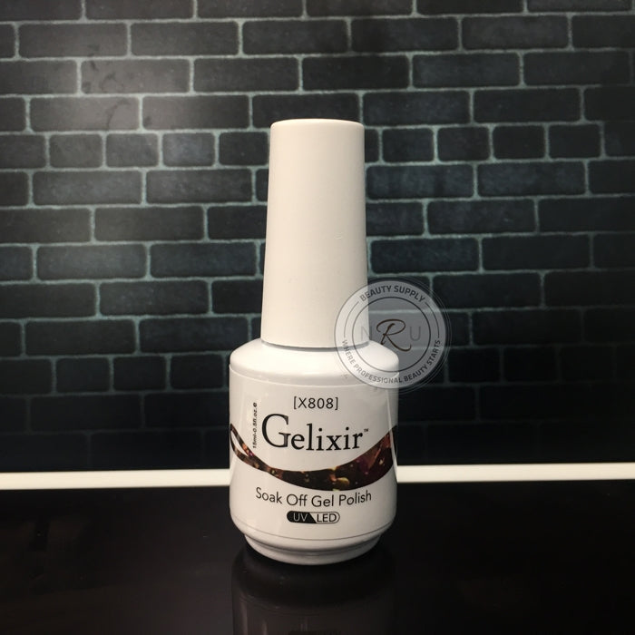 Gelixir Soak Off Gel Polish UV/LED 0.5 fl oz / 15ml - X808