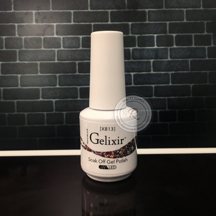 Gelixir Soak Off Gel Polish UV/LED 0.5 fl oz / 15ml - X813