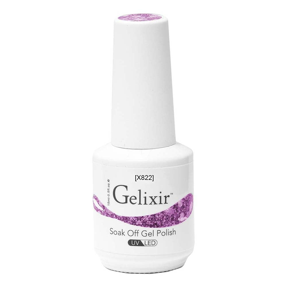 Gelixir Soak Off Gel Polish UV/LED 0.5 fl oz / 15ml - X822