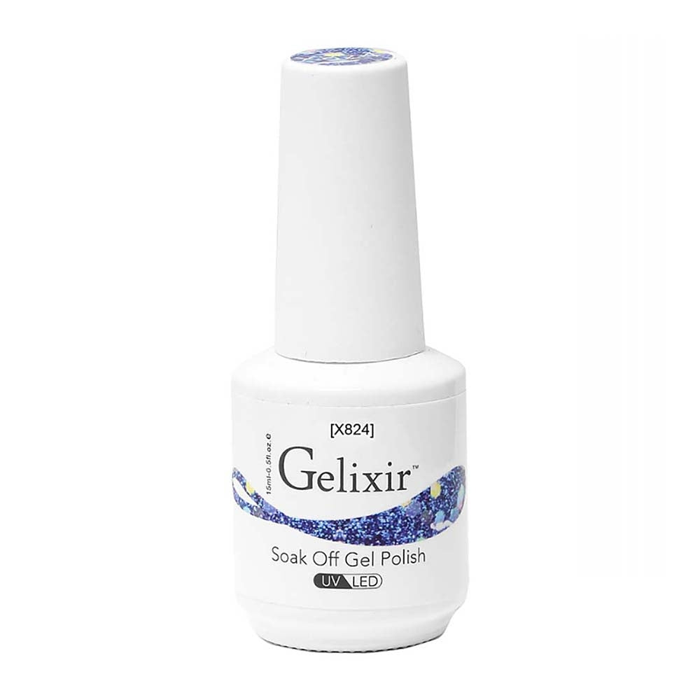 Gelixir Soak Off Gel Polish UV/LED 0.5 fl oz / 15ml - X824
