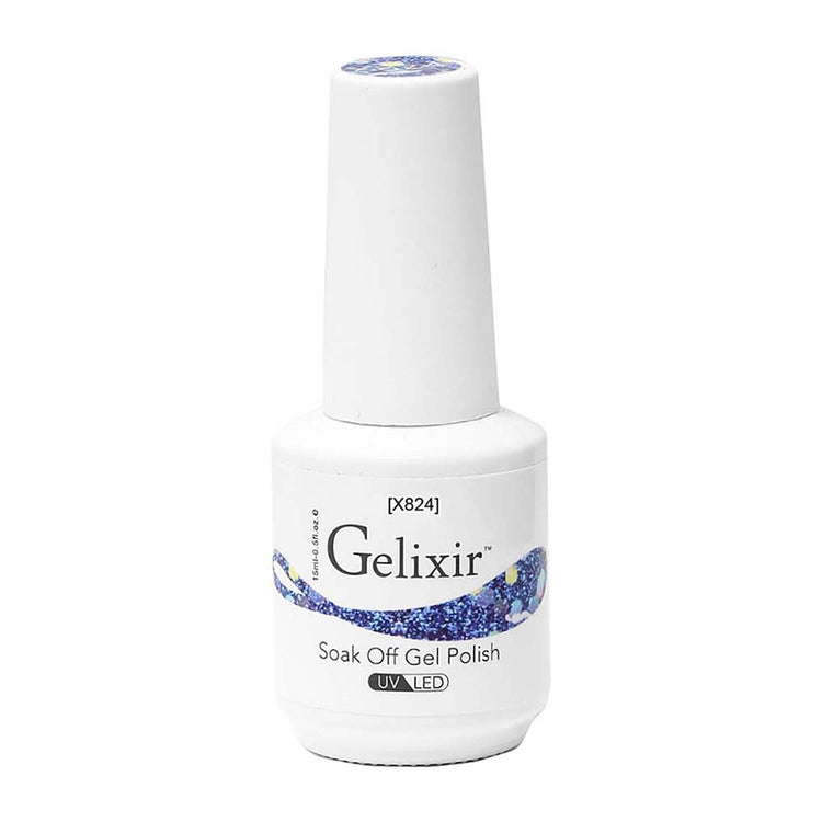 Gelixir Soak Off Gel Polish UV/LED 0.5 fl oz / 15ml - X824