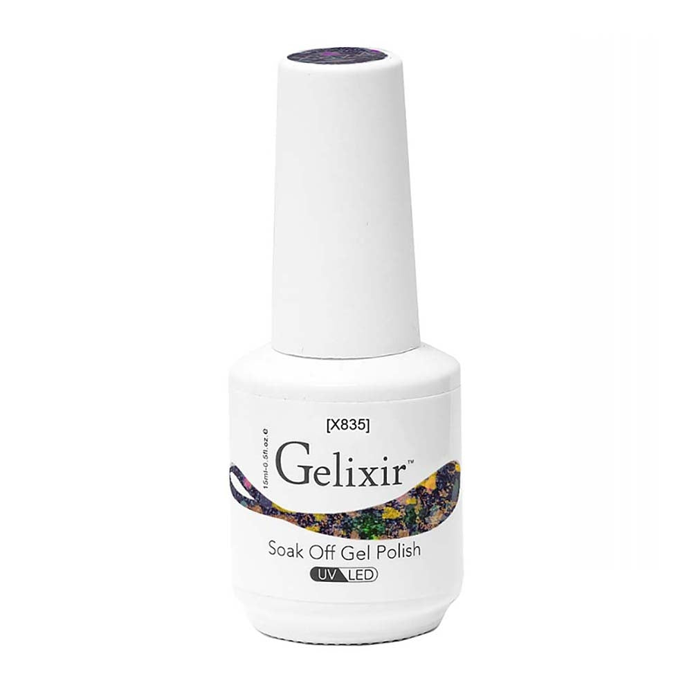 Gelixir Soak Off Gel Polish UV/LED 0.5 fl oz / 15ml - X835