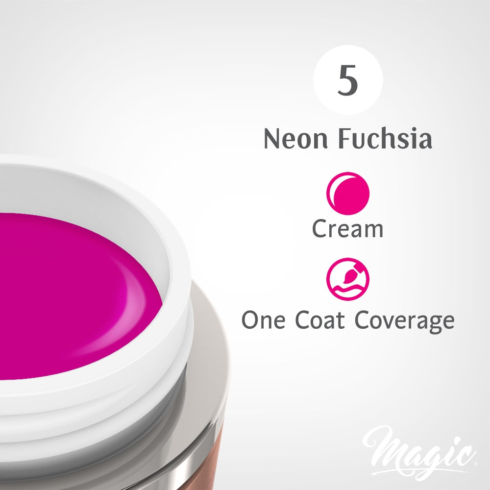 Magic Gel Paints - Neon Fuchsia #5 5ml 36823
