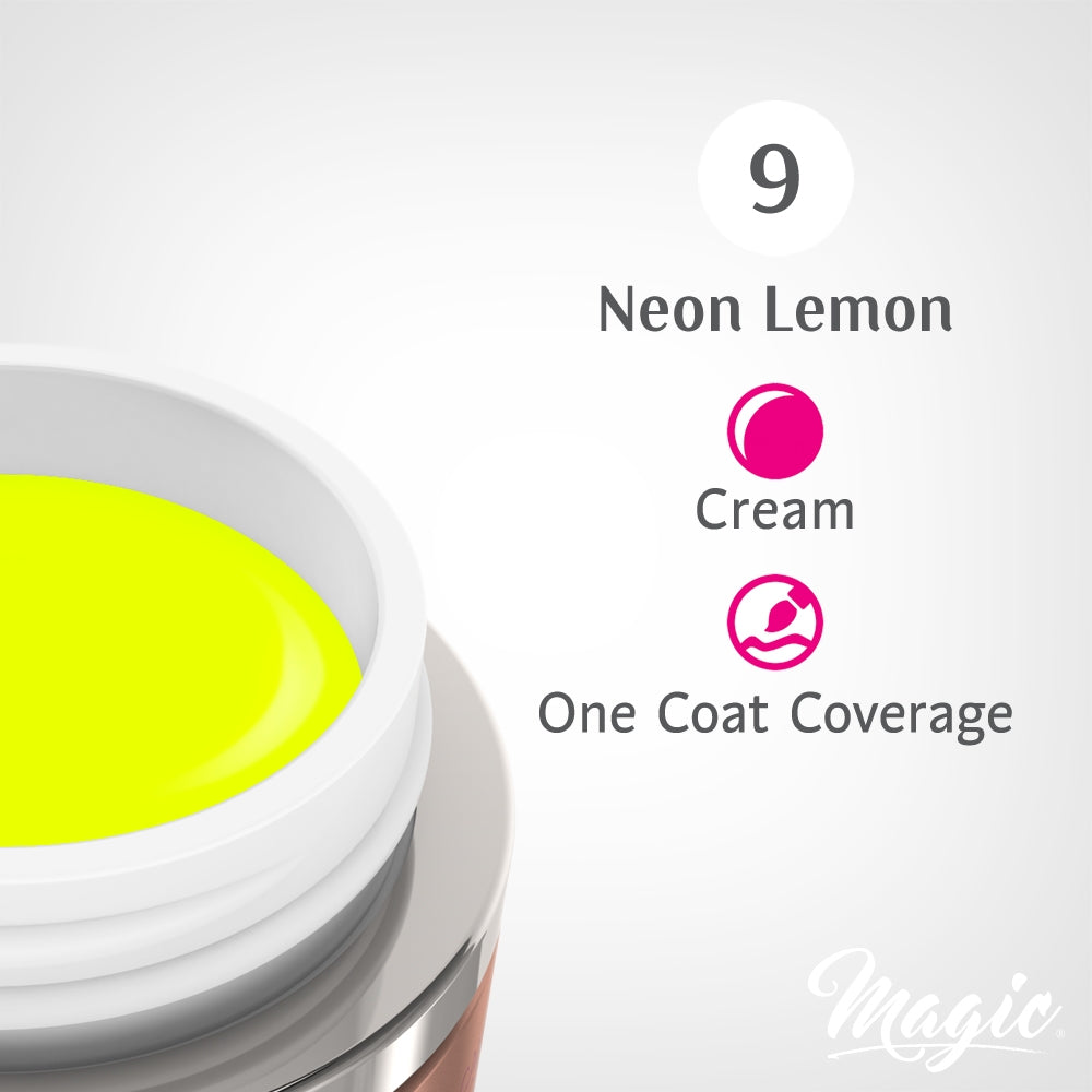 Magic Gel Paints - Neon Lemon #9 5ml 36819