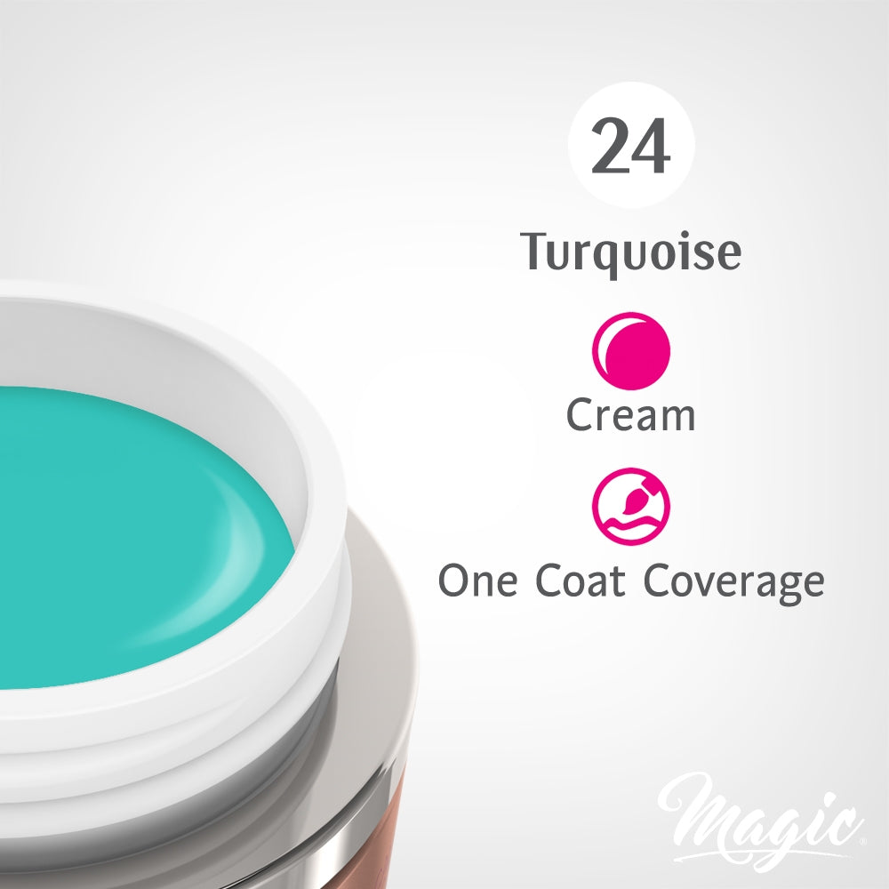 Magic Gel Paints - Turquoise #24 5ml 36841