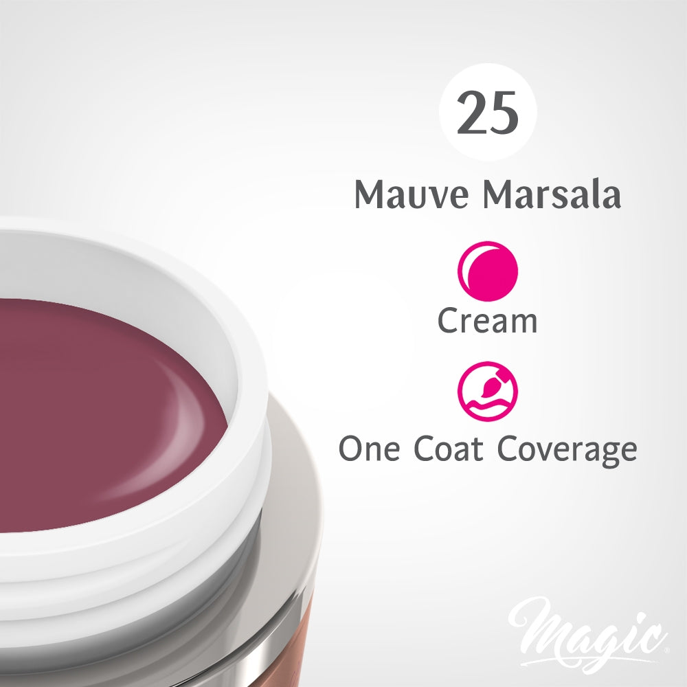 Magic Gel Paints - Mauve Marsala #25 5ml 36838