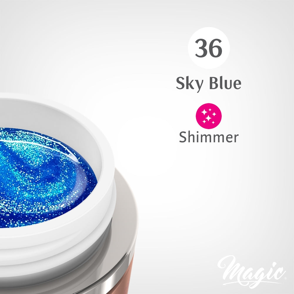 Magic Gel Paints - Sky Blue #36 5ml 36858