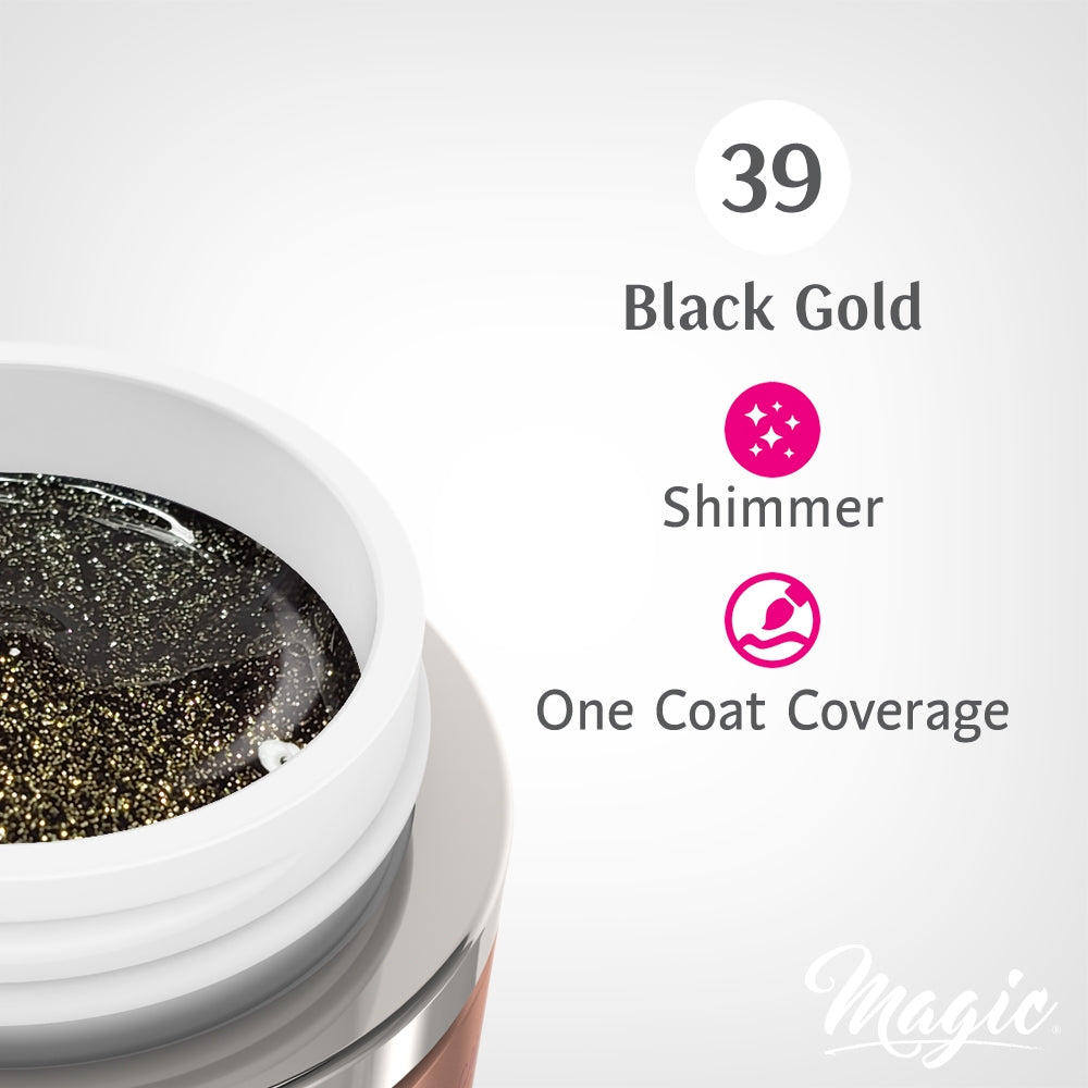Magic Gel Paints - Black Gold #39 5ml 36855