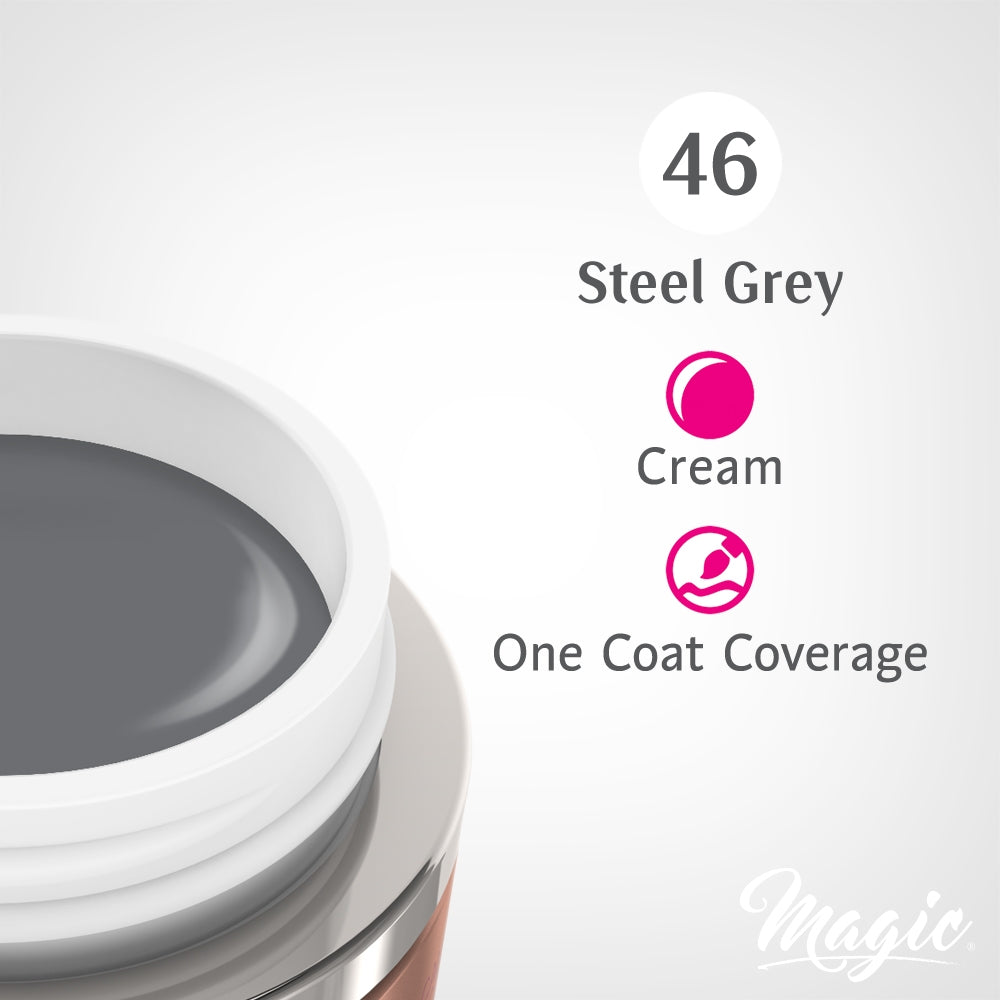 Magic Gel Paints - Steel Grey #46 5ml 36861